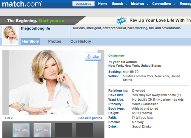 dating site bio template